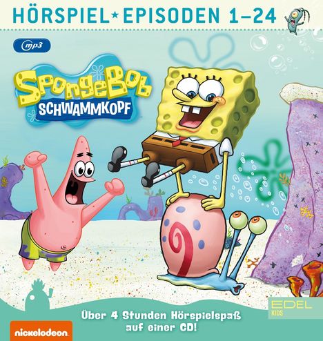 SpongeBob Episoden 1-24, MP3-CD