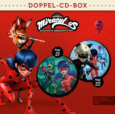 Miraculous Doppel-Box Folge 21 + 22, 2 CDs