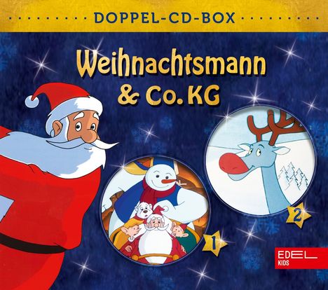 Weihnachtsmann &amp; Co.KG Doppel-Box Folge 1+2, 2 CDs