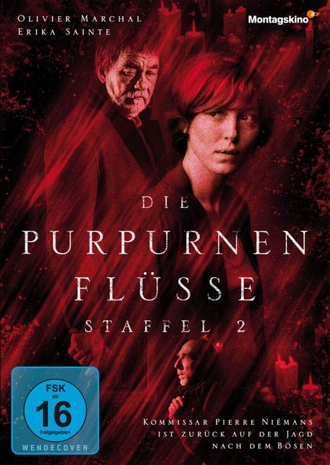 Die purpurnen Flüsse Staffel 2, 4 DVDs