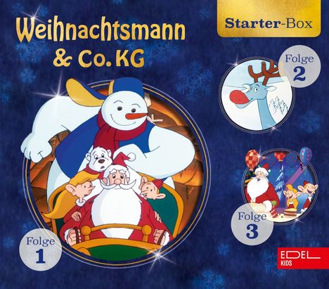 Weihnachtsmann &amp; Co.KG Doppel-Box (1) Folge 1-3, 3 CDs