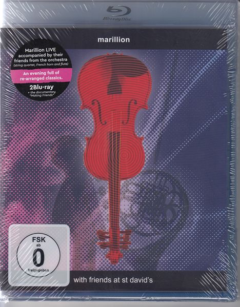Marillion: With Friends At St David's, 2 Blu-ray Discs