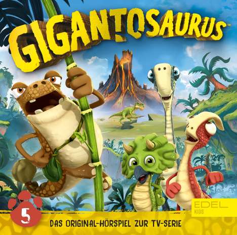 Gigantosaurus (5) Gigantos Lachen, CD