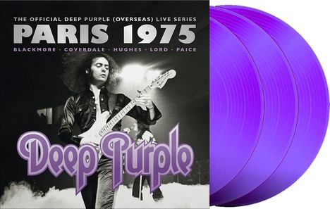 Deep Purple: Paris 1975 (remastered) (180g) (Limited Numbered Edition) (Purple Vinyl), 3 LPs