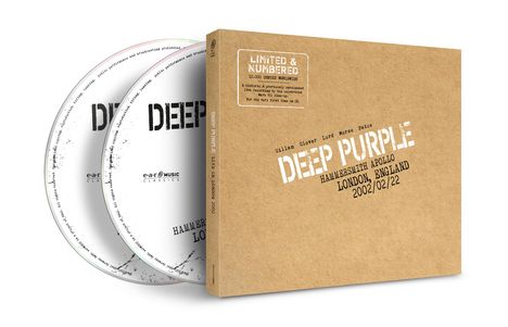 Deep Purple: Live In London 2002 (Limited Numbered Edition), 2 CDs