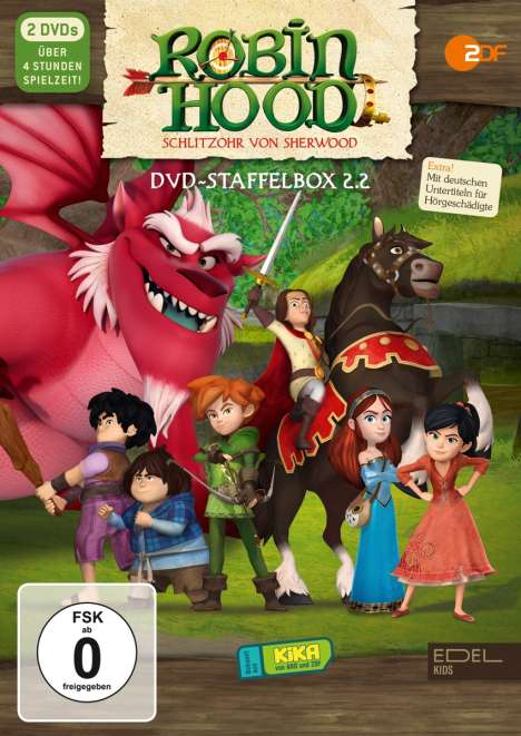 Robin Hood - Schlitzohr von Sherwood Staffel 2 Vol. 2, 2 DVDs