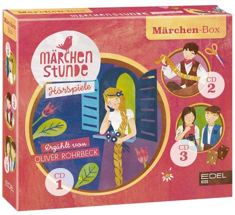 Märchenstunde Hörspiele - Märchen-Box, 3 CDs