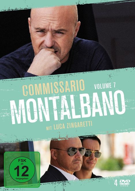 Commissario Montalbano Vol. 7, 4 DVDs