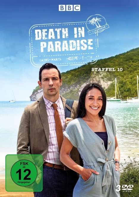 Death in Paradise Staffel 10, 3 DVDs
