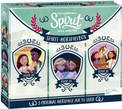Spirit-Hörspielbox (Folge 28-30), 3 CDs