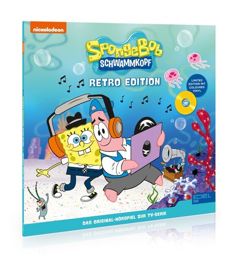 SpongeBob Schwammkopf: Retro Edition-Hörspiel (Limited Edition) (Gelbe Vinyl), LP