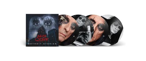Alice Cooper: Detroit Stories (Limited Edition) (Picture Disc) (45 RPM), 2 LPs