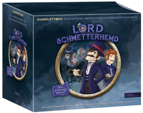 Max Kruse: Lord Schmetterhemd (Komplettbox), 9 CDs
