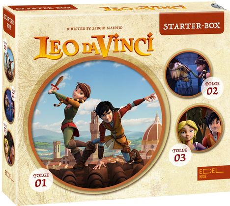 Leo da Vinci: Starter Box (Folge 1-3), 3 CDs
