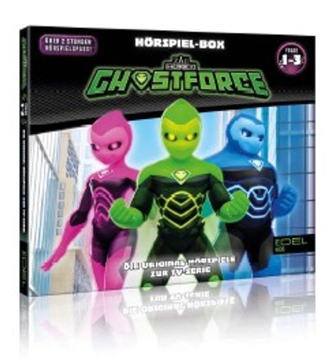 Ghostforce Hörspiel-Box (Folge 1-3), 3 CDs