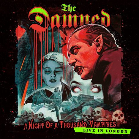 The Damned: A Night Of A Thousand Vampires: Live In London, 2 CDs und 1 Blu-ray Disc