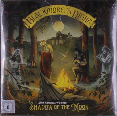 Blackmore's Night: Shadow Of The Moon (25th Anniversary) (180g) (Limited Edition) (Marbled Vinyl), 2 LPs, 1 Single 7" und 1 DVD