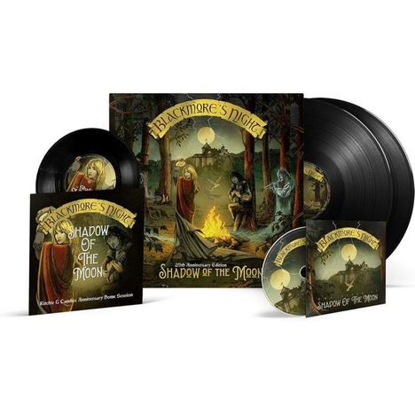 Blackmore's Night: Shadow Of The Moon (25th Anniversary) (180g) (Limited Edition), 2 LPs, 1 Single 7" und 1 DVD