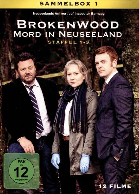 Brokenwood - Mord in Neuseeland Sammelbox 1 (1-3), 6 DVDs
