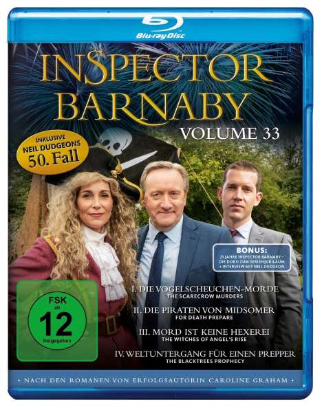 Inspector Barnaby Vol. 33 (Blu-ray), 4 Blu-ray Discs