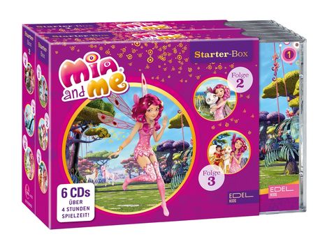 Starter-Box (1+2),Folge 1-6, 6 CDs