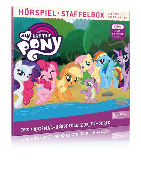 My Little Pony Staffelbox 2.2, MP3-CD