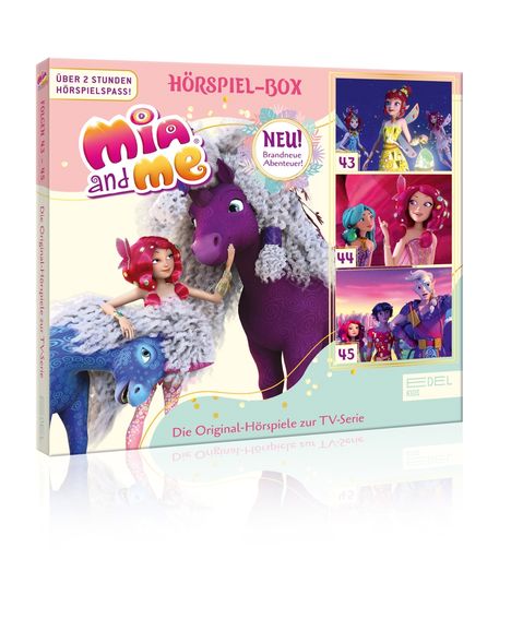Mia and me Hörspiel-Box (Folge 43-45), 3 CDs