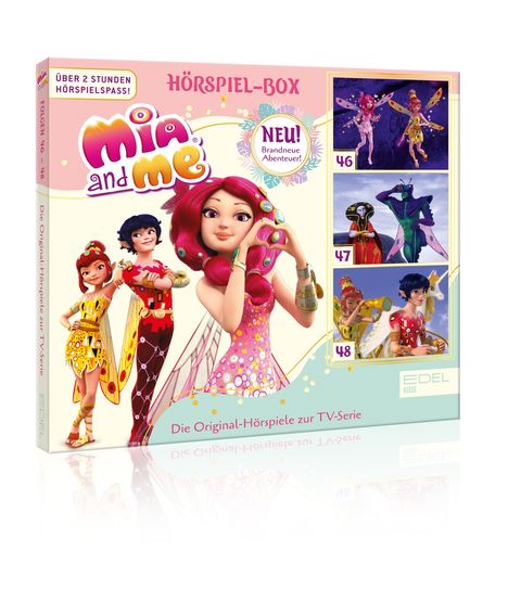 Mia and me Hörspiel-Box (Folge 46-48), 3 CDs
