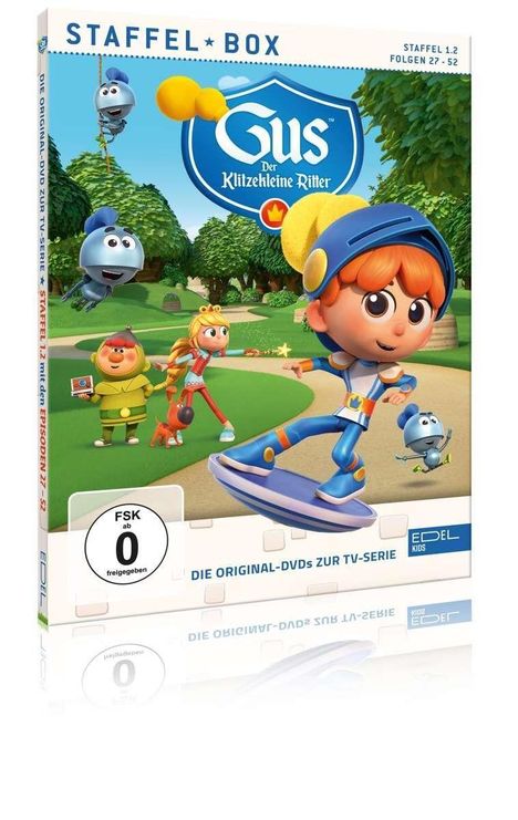 Gus - Der Klitzekleine Ritter Staffel 1 Box 2, 2 DVDs