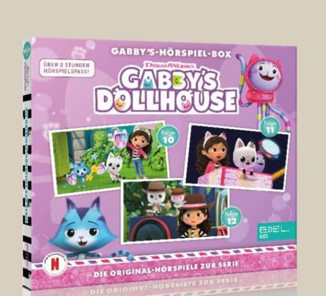 Gabby's Dollhouse Hörspiel-Box (Folge 10-12), 3 CDs