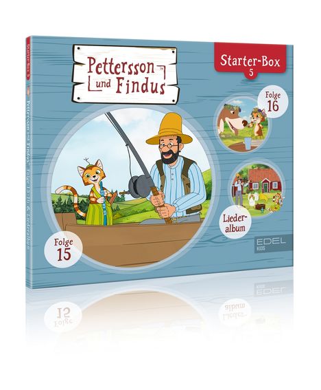 Pettersson und Findus: Starter-Box (Folgen 15 - 16 &amp; Liederalbum), 3 CDs