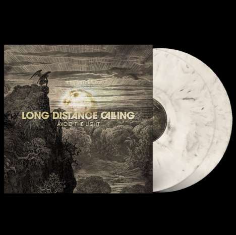 Long Distance Calling: Avoid The Light (remastered) (180g) (Limited 15 Years Anniversary Edition) (Marbled Creme White &amp; Black Vinyl) (45 RPM), 2 LPs