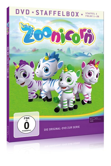 Zoonicorn Staffelbox 1 (Folge 01-26), DVD