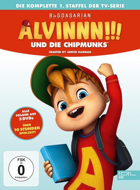 Alvinnn!!! und die Chipmunks Staffelbox 1 (Digipack), DVD