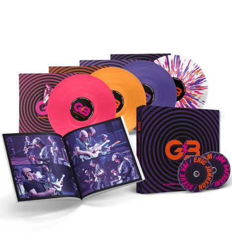 G3 (Satriani, Johnson &amp; Vai): Reunion Live (Box Set), 5 LPs und 1 CD