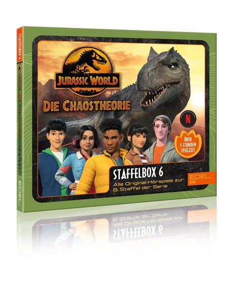 Jurassic World - Neue Abenteuer: Staffelbox 6, 3 CDs