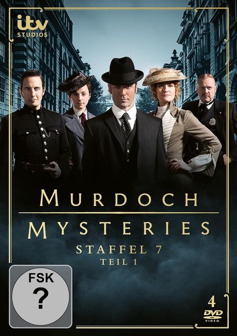 Murdoch Mysteries Staffel 7 Teil 1, 3 DVDs