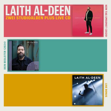 Laith Al-Deen: Dein Begleiter &amp; Kein Tag Umsonst / Live, 3 CDs