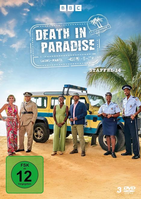 Death in Paradise Staffel 14, 3 DVDs