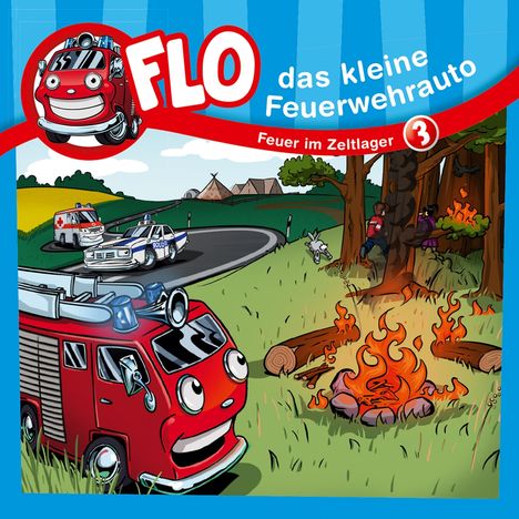 Flo-Das kleine Feuerwehrauto (3), CD