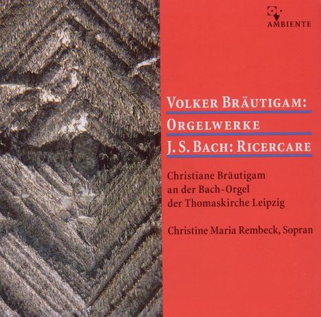 Volker Bräutigam (geb. 1939): Orgelwerke, CD