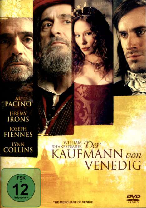 Der Kaufmann von Venedig, DVD
