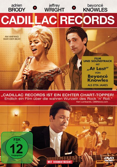 Cadillac Records, DVD