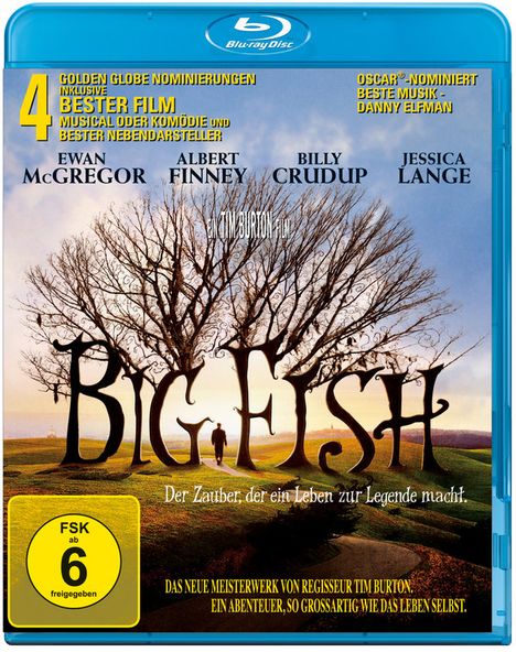 Big Fish (Blu-ray), Blu-ray Disc