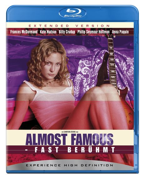 Almost Famous (Extended Version) (Blu-ray), Blu-ray Disc