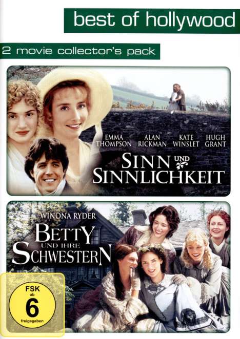 Sinn und Sinnlichkeit / Betty und ihre Schwestern, 2 DVDs