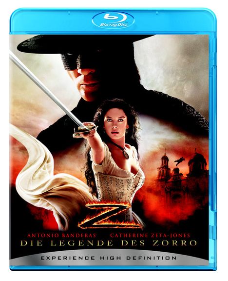 Die Legende des Zorro (Blu-ray), Blu-ray Disc
