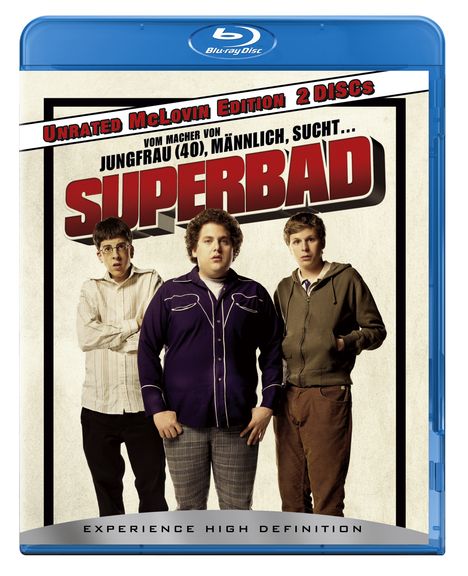 Superbad (Unrated McLovin Edition) (Blu-ray), 2 Blu-ray Discs