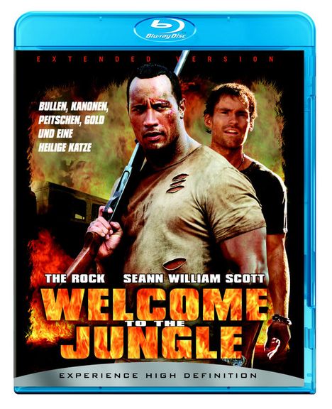 Welcome to the Jungle (Blu-ray), Blu-ray Disc