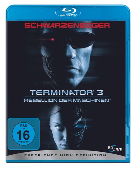 Terminator 3: Rebellion der Maschinen (Blu-ray), Blu-ray Disc